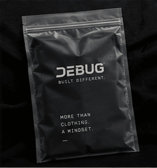 DEBUG Digital Escape Oversized T-Shirt — Washed Navy 3
